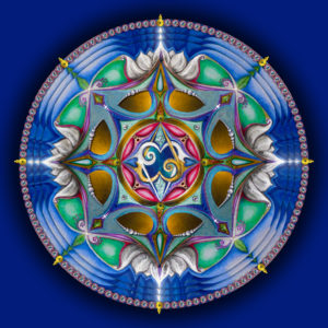 mandala srca online modro ozadje reiki, travel, art, dance